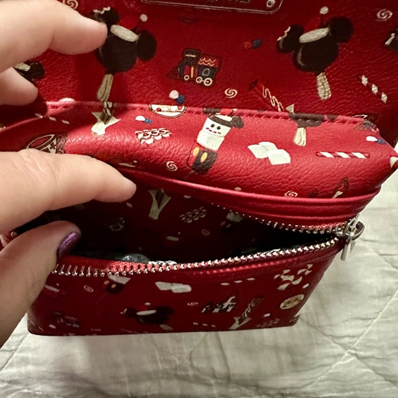 Disney Loungefly Holiday Snacks Mini Backpack - Picture 2 of 9